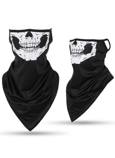 اشتري Goolsky Bandana Face Mask with Ear Loops Neck Gaiter Face Mask Scarf Face Cover for Men Women في الامارات