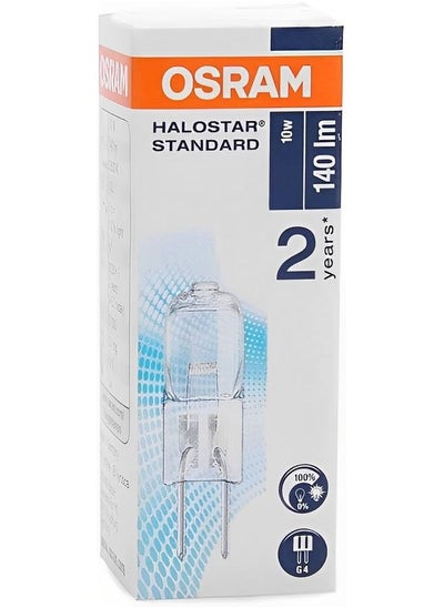 Buy Halostar Standard 10W Halogen Capsule Bulb G4 Base in UAE