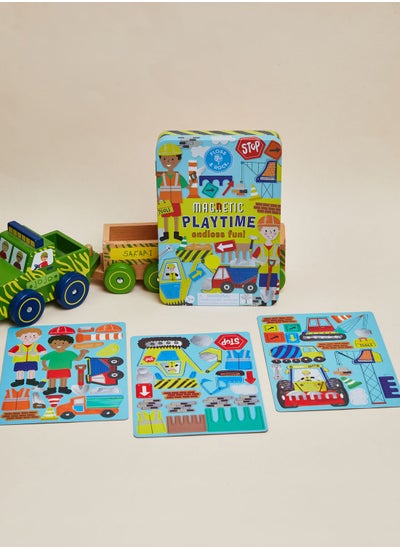 Buy Construction Magnetic Playtime *New* in UAE