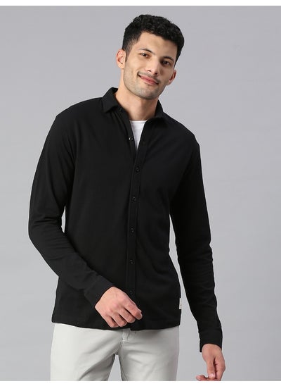 Buy Men's Black Shirt - Sleek and Classic Fit in UAE