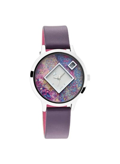 اشتري Women's Analog Round Shape Leather Wrist Watch - 6210SL02 - 43.4 Mm في الامارات