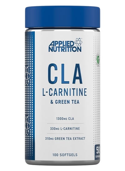 Buy CLA L-Carnitine and Green Tea, 100 Softgels in UAE