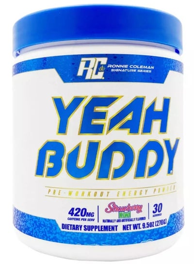 اشتري Ronnie Coleman Yeah Buddy,Pre Workout , Energy ,  Strawberry Kiwi, 270 Gm في الامارات