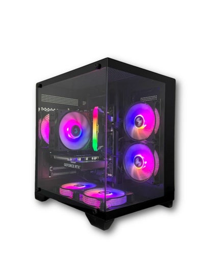 Buy MI Excite Gaming PC PRO Core i5 13400F CPU RTX 4070 Super GPU DDR5 H610 WIF MB DDR5 16GB RAM 1000GB SSD M.2 120 AC CPU Cooler 700w PSU  Black in Saudi Arabia