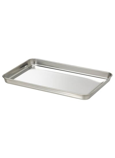 اشتري Serving Tray Stainless Steel 30X20 Cm في السعودية