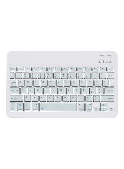 Buy Wireless Bluetooth Keyboard White in Saudi Arabia