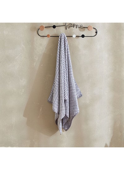 Buy Rio Patterned Cotton Bath Towel 136 x 68 cm in UAE