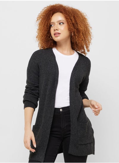 Buy Pocket Detail Knitted Cardigan in Saudi Arabia