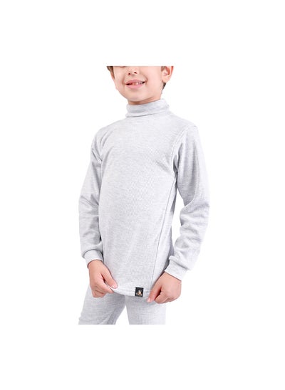 Buy Kids Boys Thermal 2 Pcs Pants and Top High Neck in Egypt