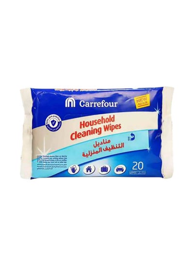 Buy Cleaning Household 20 Wipes in UAE