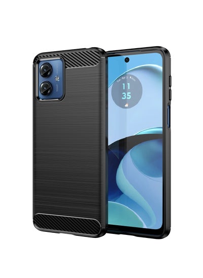 Buy Protective Case Cover For Motorola Moto G14 4G Black in Saudi Arabia