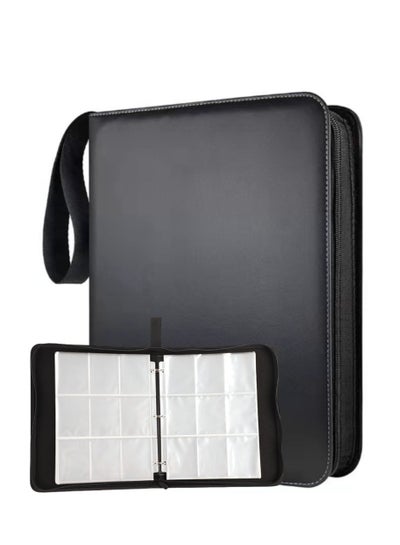 4 page card binder MoKo 4 Pocket Trading Card Binder, Card Protectors Binder Sheet Storag –  Mokodirect main image 1