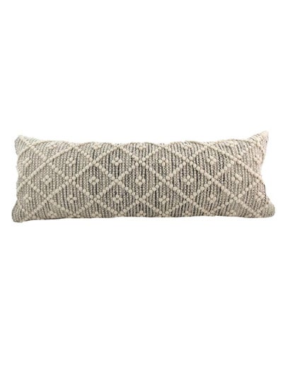 اشتري Natural & Black Color Home Decor Handmade Cushion - CS 048 (30x90cm) في الامارات