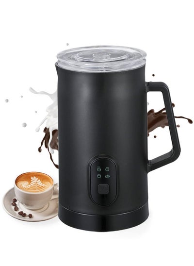 Buy Electric Milk Frother Steamer Milk Foamer 4 in 1 Multifunctional Hot Cold Milk Foam Maker 400W Automatic Quiet Milk Warmer Latte Cappuccinos Hot Chocolate in Saudi Arabia