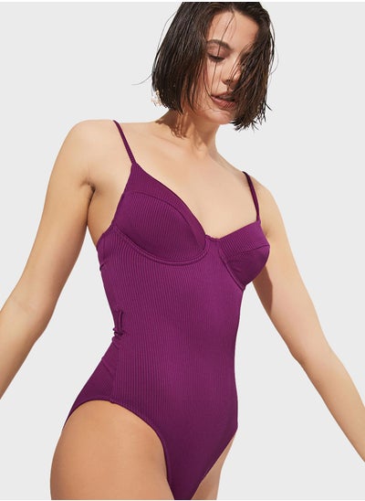 Buy Strappy Knitted Swimsuit in UAE