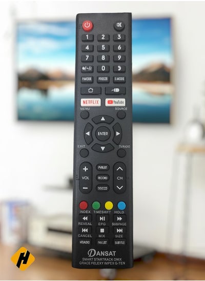 Buy Universal Remote Control For Dansat Gvc Pro Super General JVC Telezone dtd 50bu Remote Control in Saudi Arabia