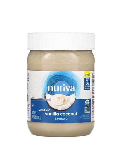 Buy Organic Vanilla Coconut Spread  11.5 oz 326 g in UAE