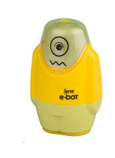 Buy Eraser + Sharpener E-Bot-Yellow in Egypt