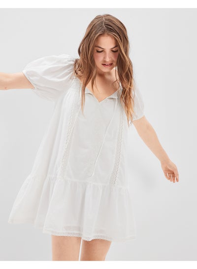 Buy AE Off-the-Shoulder Babydoll Mini Dress in Egypt