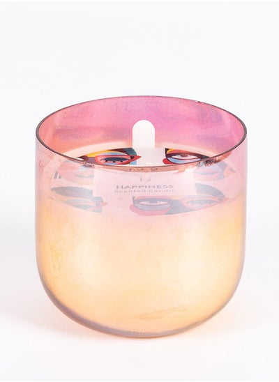 Buy Kujo Happiness Candle, Pink - 35 hrs in UAE