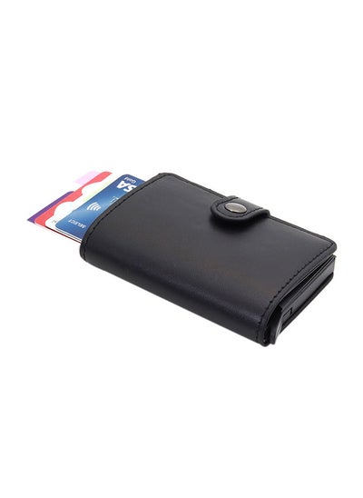 Buy Leather Business Card Holder Black in UAE