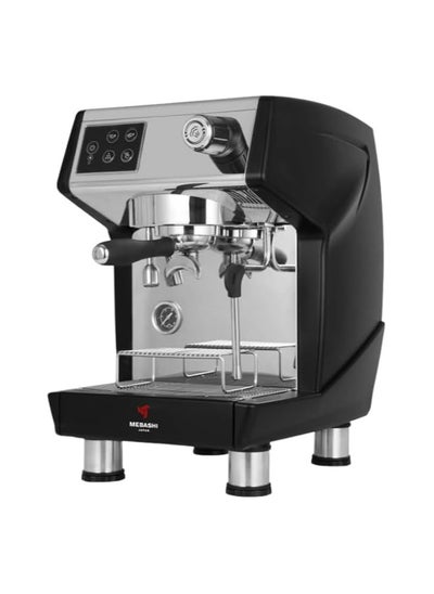 Buy MEBASHI Commercial Coffee Machine, Dual Boiler, 1.7L Capacity, 15 Bar Pressure, (ME-CCM2054)(2650W) (Black) in UAE