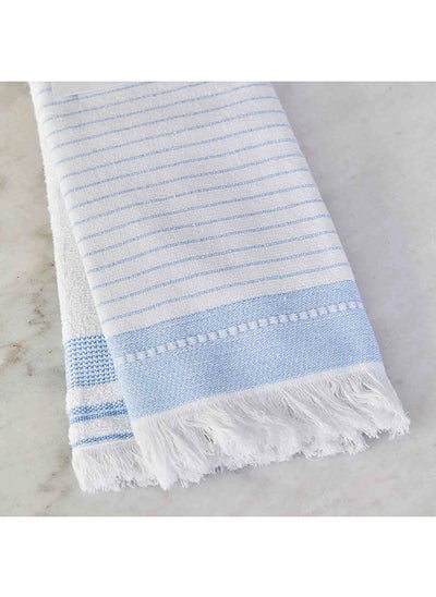 Buy Home Alina Blue Double Kitchen Towel 60X40cm in UAE