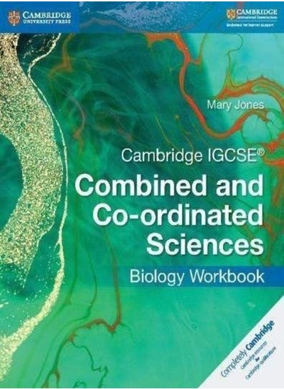 Buy Cambridge IGCSE (R) Combined and Co-ordinated Sciences Biology Workbook in UAE