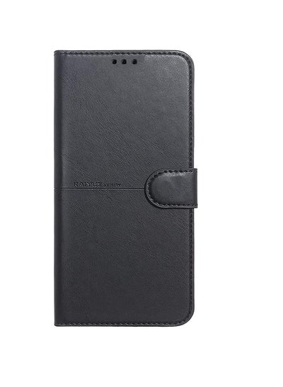 Buy Kaiyue Flip Leather Case Cover For Infinix Hot 8 / X650 - Black in Egypt