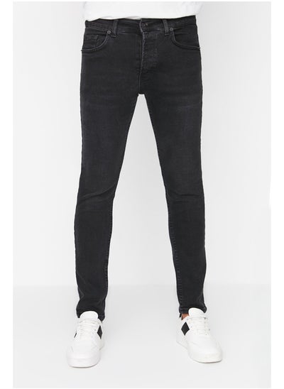 اشتري Men's Black Skinny Fit Jeans في مصر