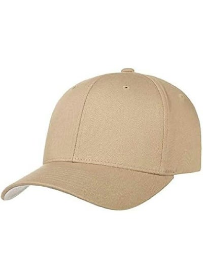 Buy Plain beige sports cap for unisex in Egypt