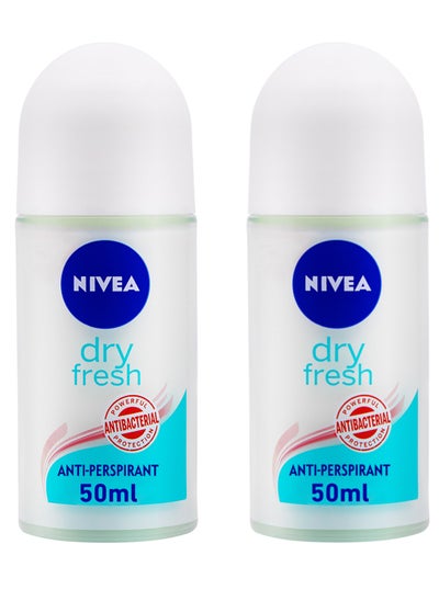 اشتري Antiperspirant Roll-On Pack of 2 50ml في الامارات