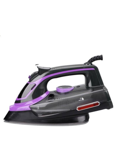 Buy Jamaki Steam Iron, 2800 Watt, Model: JMK1004, Color: Purple in Egypt