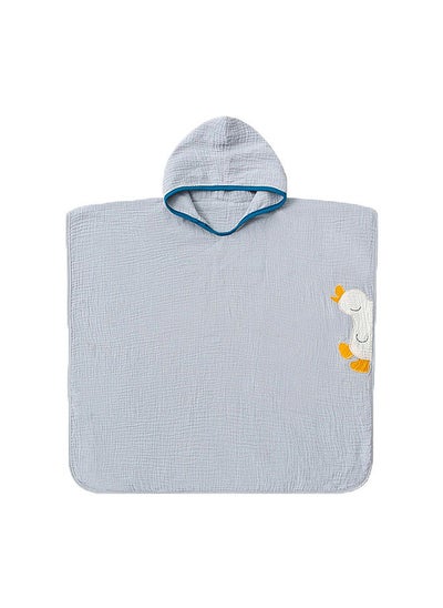 اشتري Baby Bath Towel with Hood Cotton Hooded Baby Towels Bath Wrap for Beach Shower for Kids Aged 0-6 Years في السعودية