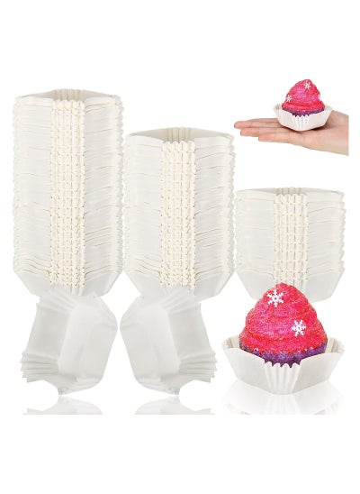 Buy Square Cupcake Liners White, Square Disposable Baking Cups for Baking, No Smells Cupcake Wrappers for Wedding Birthday Party, 1000 Pcs in UAE