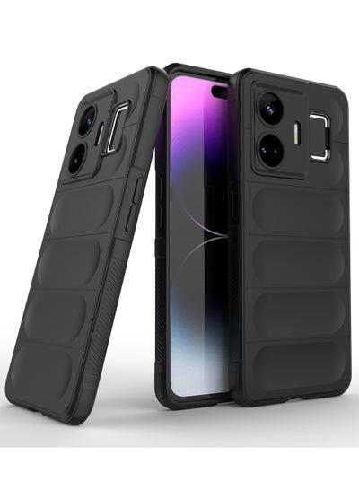 Buy GOLDEN MASK Compatible With Realme GT Neo 5/Realme GT3 Magic Case ShockProof (Black) in Egypt