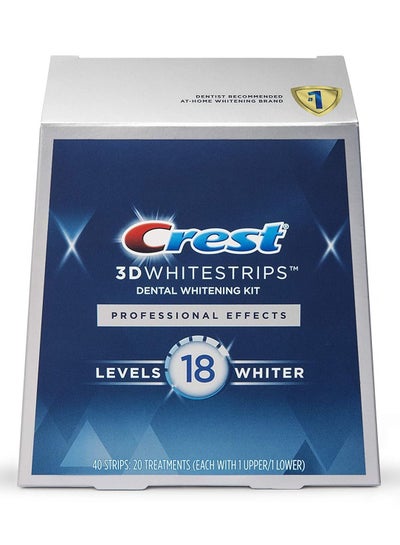 Buy 3D Whitestrips Dental Whitening Kit Level 18 Whiter in Saudi Arabia