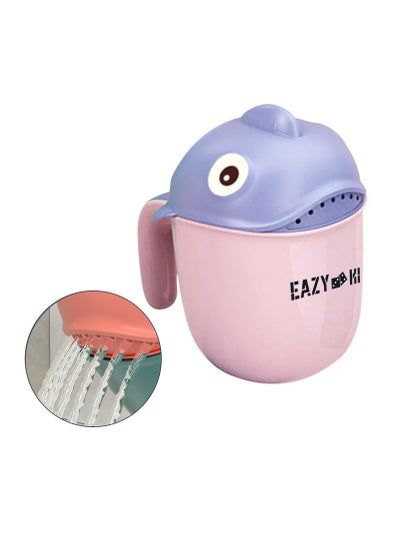 اشتري Baby Head Shampoo Wash Rinse Shower Mug - Pink, 500ml في الامارات