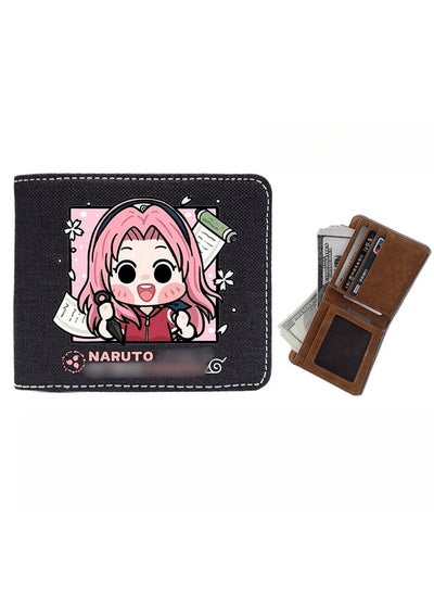 Buy New Naruto Printed Waterproof Wallet in Saudi Arabia