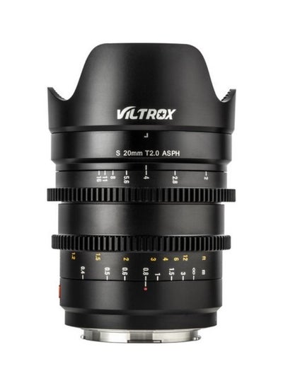 Buy Viltrox S 20mm T2.0 Cine Lens for Panasonic/Leica L-Mount in UAE