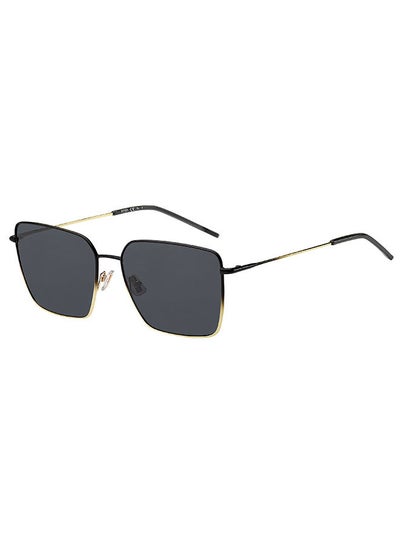 اشتري Women's UV Protection Square Sunglasses - Boss 1333/S Blk Gold 59 - Lens Size 59 Mm في الامارات