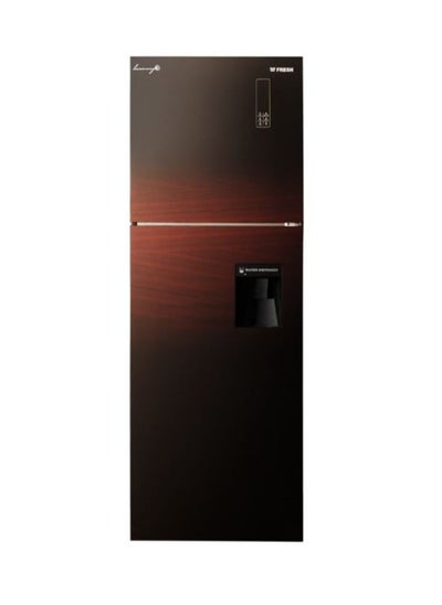 Buy Refrigerator with Glass Cooler, Burgundy Color, 426 Liters -FNT-DR540YGDR in Egypt