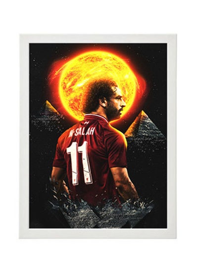 Buy Mo Salah Abstract Art Frame Poster in Egypt