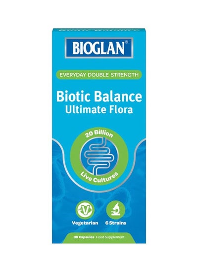 اشتري Biotic Balance Ultimate Flora 20 billion CFU 30 Capsules في الامارات