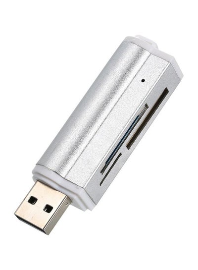Buy Mini Portable USB 2.0 Card Reader For SD/SD/TF/MS Duo/Micro MS(M2)/Ms Pro Duo in Saudi Arabia