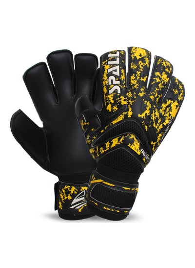 اشتري Spall Professional Goalie Gloves With Microbe Strong Grip For The Toughest Saves With Finger Spines To Give Splendid Protection To Prevent Injuries High Performance Pro Level Goal Keeper Gloves في الامارات