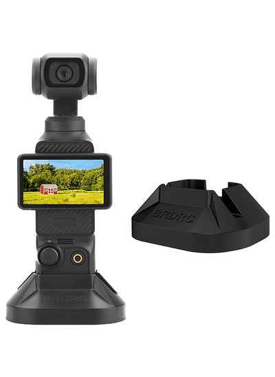 Buy Camera Mount Stand Base Support Base for DJI OSMO Pocket 3 Desktop Stable Bracket Handheld Gimbal Camera Support Adapter Desktop Stand Holder Accessories in UAE