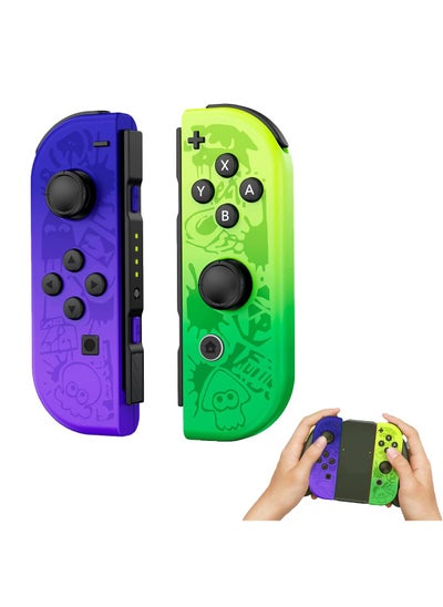 Buy Wireless Replacement Joy-Cons for Nintendo Switch - L/R Controllers for Seamless Gaming Experience - Responsive and Ergonomic Design in UAE