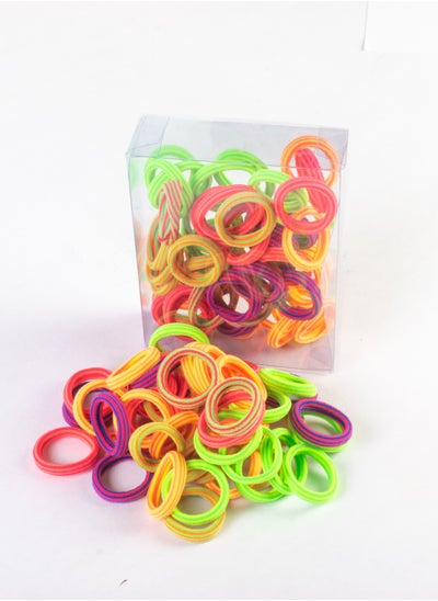 Buy Box of Medium Multi Colors Hair Ties - 48 Pieces in Egypt