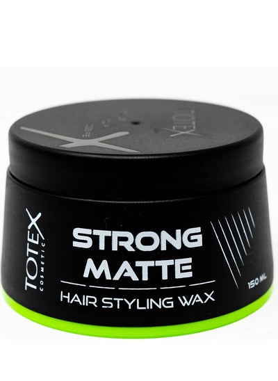 Buy Totex Hair Men Styling Hair Wax - Strong Hold Texture Matte Natural Matte Look Finish - Hair Defining Paste Matte Wax 150ml in UAE